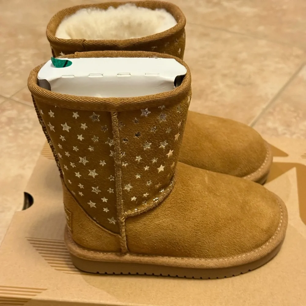 KOOLABURRA by UGG little kids T KOOLA SHORT STARS BOOTS